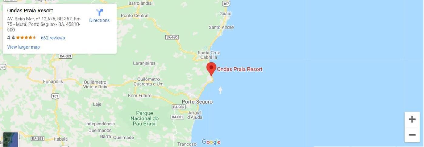 Ondas Praia Resort Porto Seguro Exteriér fotografie